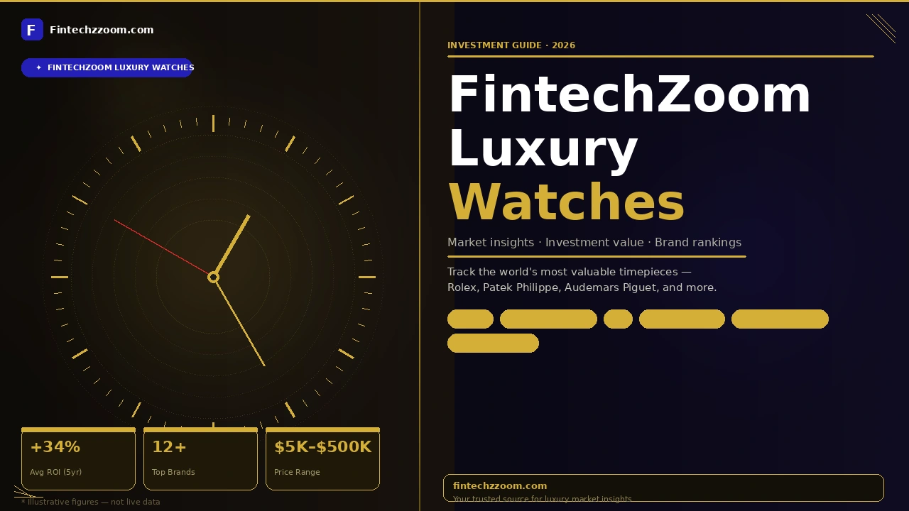 FintechZoom Luxury Watches