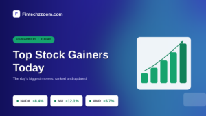 FintechZoom.com Top Stock Gainers Today